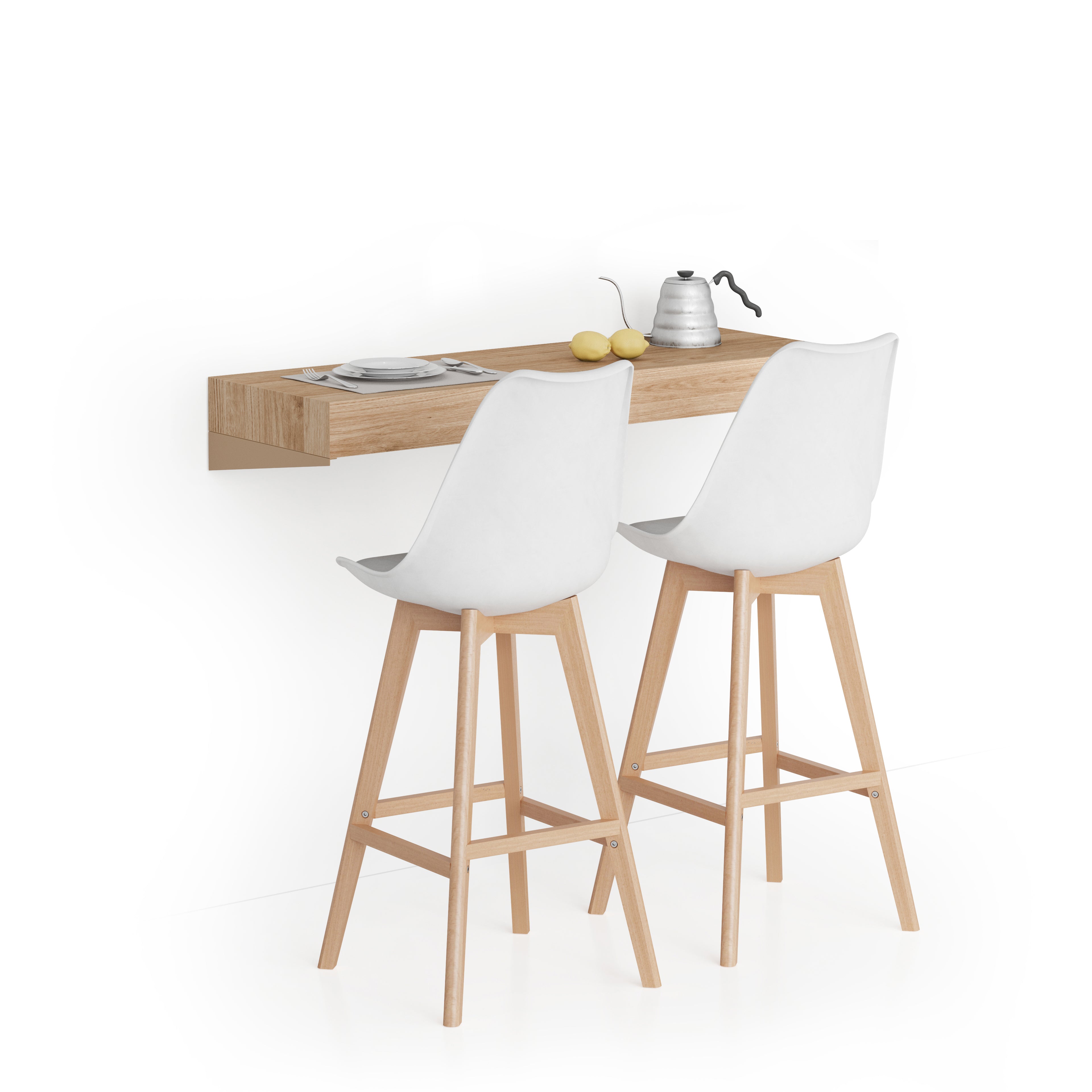 Mensolone Da Bar Evolution 120x40, Rovere Naturale - Immagine principale