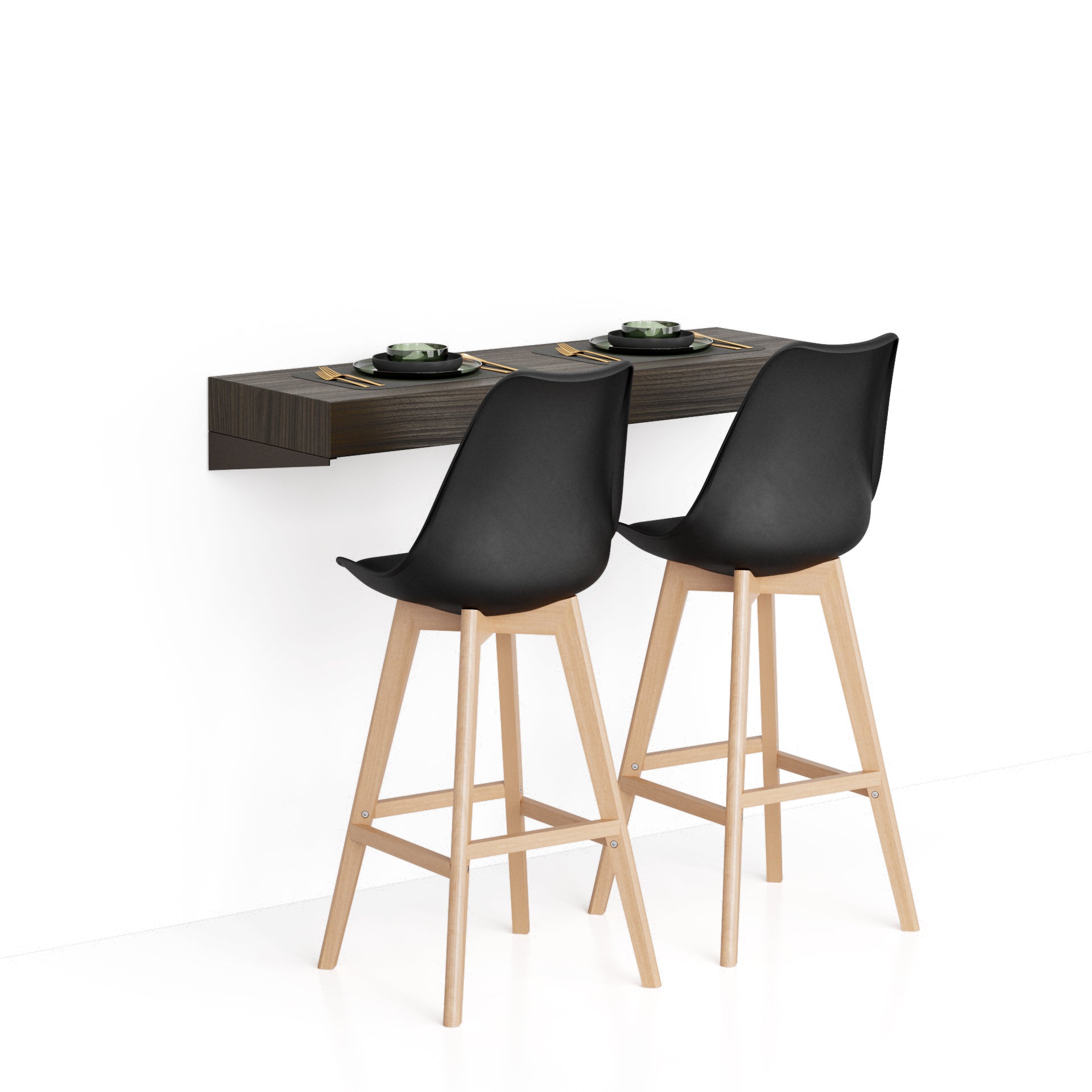 Bar-Regal Evolution 120x40 Nussbaum, Dunkel