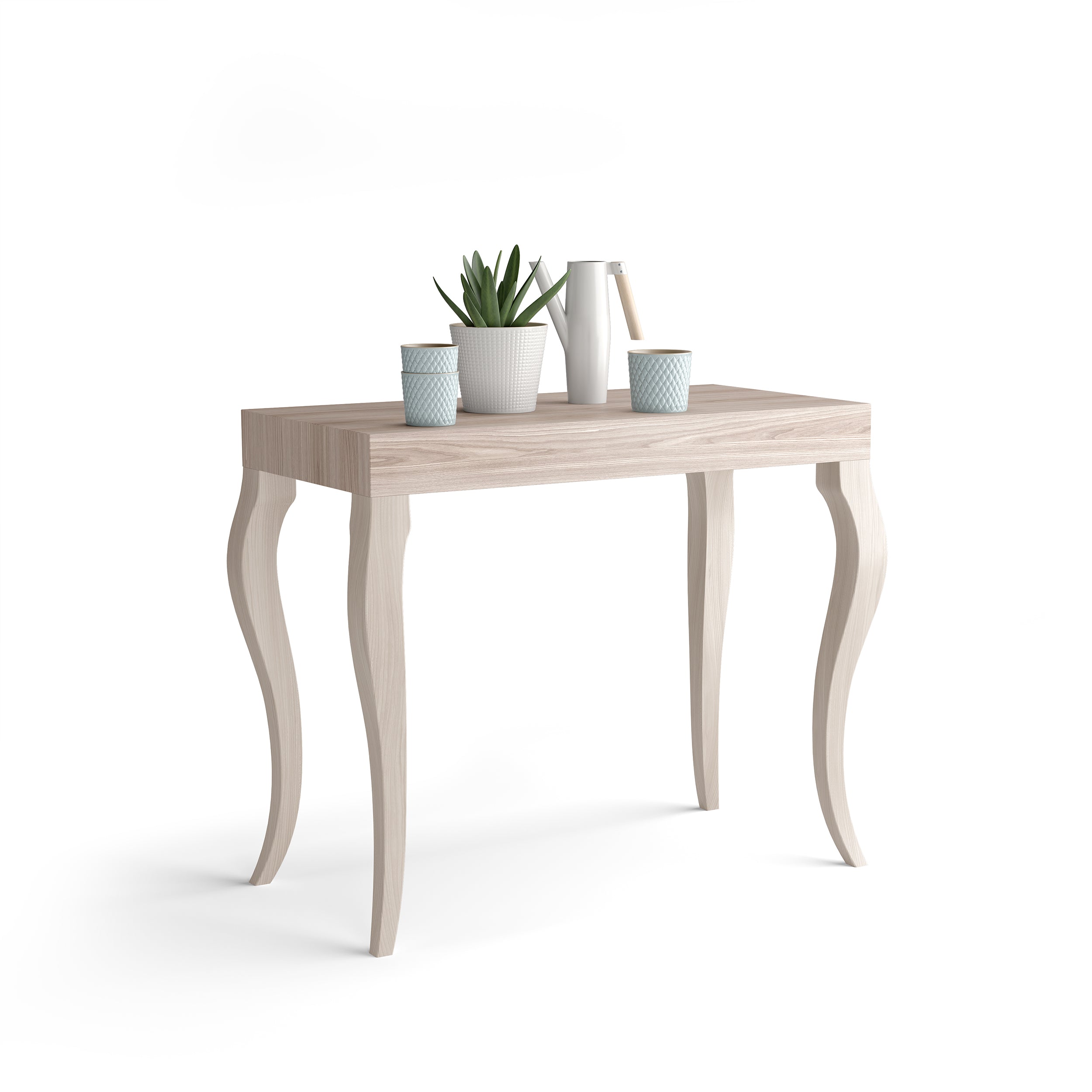 Console Extensible Classico, 45(306,2)x90 cm, Orme Perle - Detail image 1