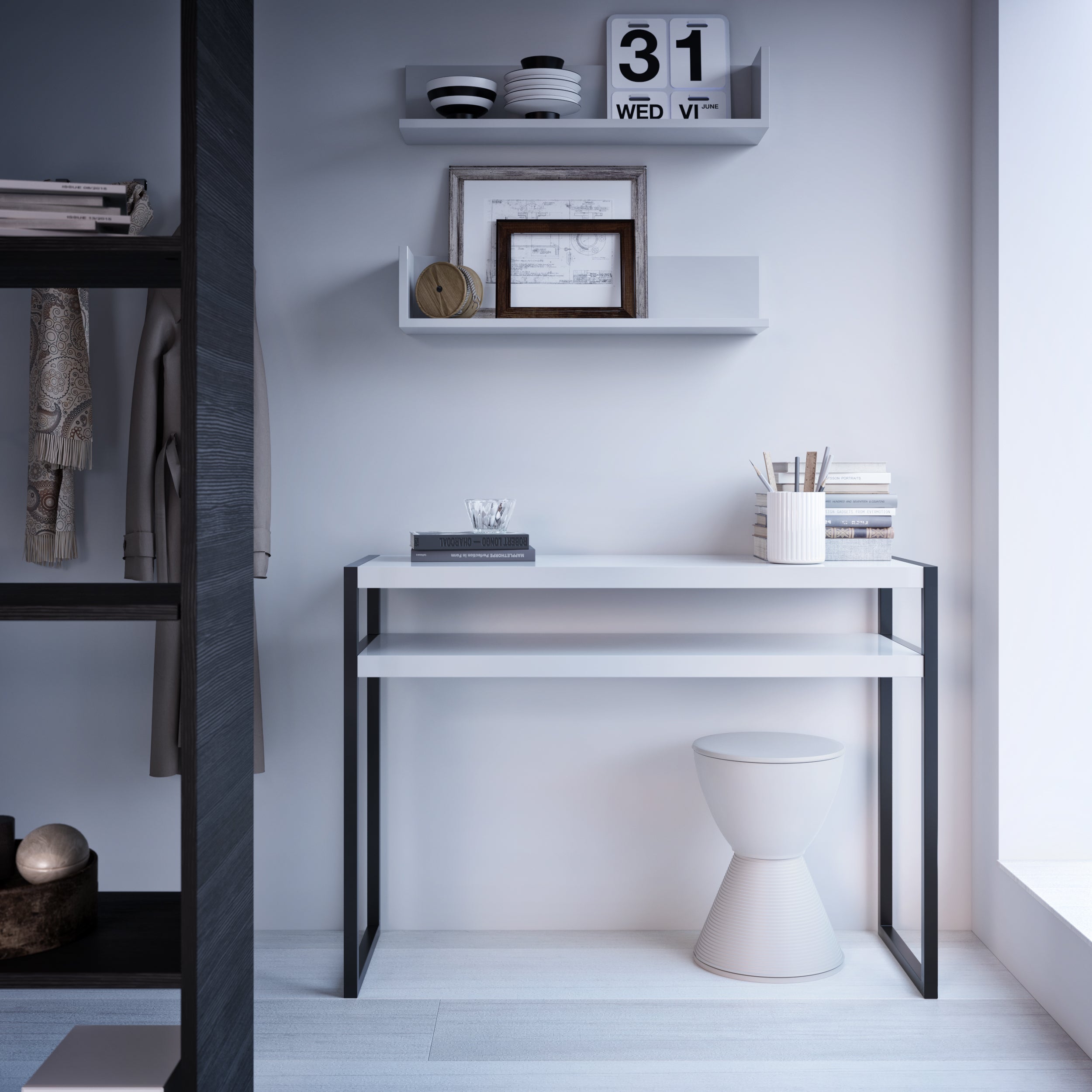 Table console, Luxury, Gris Béton - Set image 1