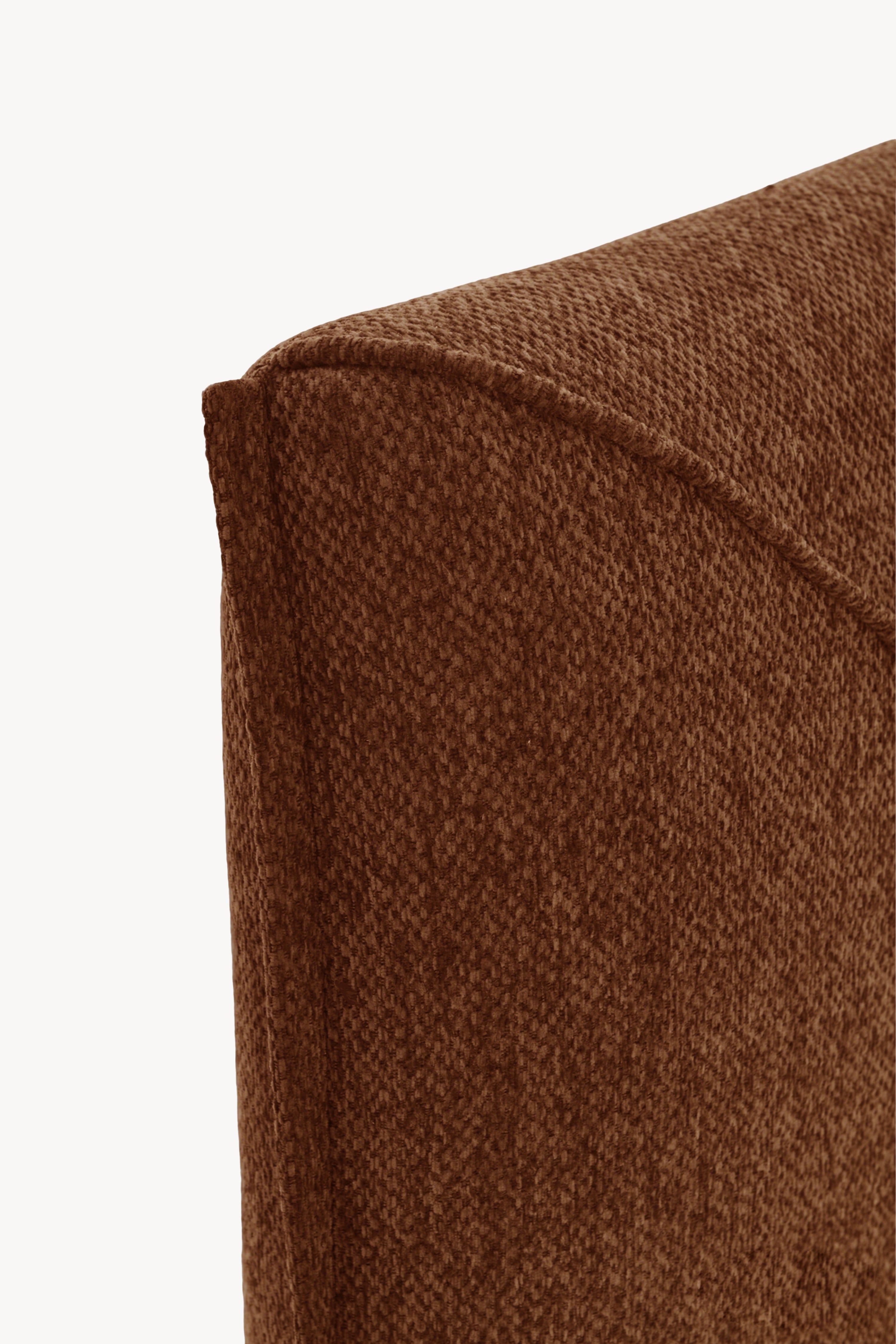 Double bed with storage Martino for mattress 160x200 cm, Brick Red - Detail image 6