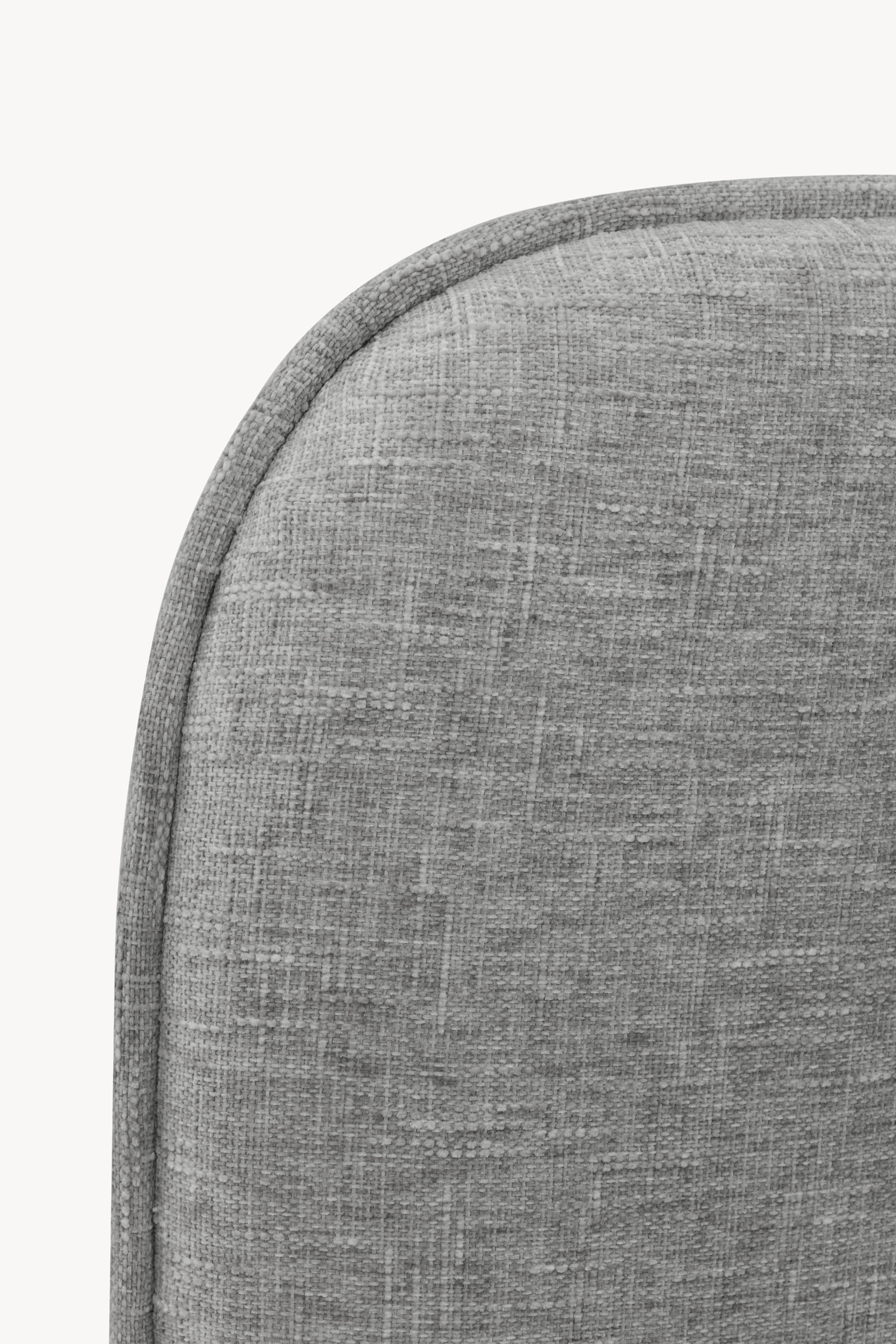 Letto matrimoniale con contenitore Olivia per materasso 180x200 cm, Grigio Melange - Immagine dettaglio 8