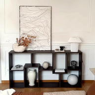 Iacopo XS Bookcase (160.8 x 80 cm), Dark Walnut