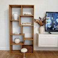 Bibliothèque XS Iacopo (160,8 x 80 cm), Bois Rustique