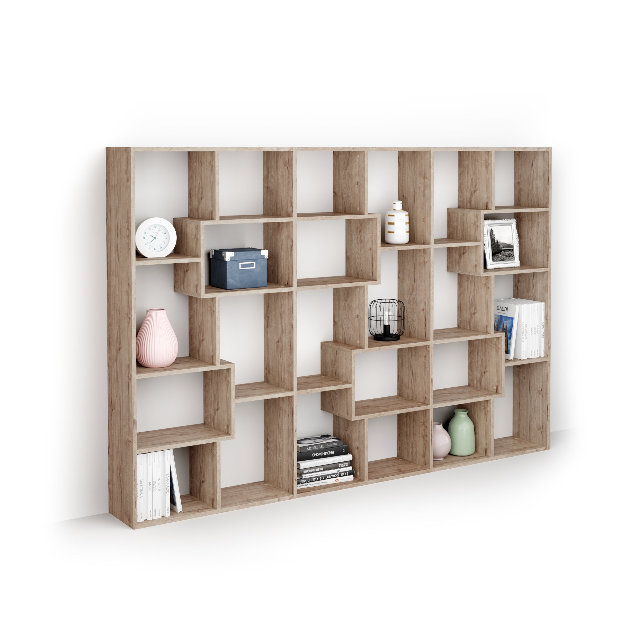 Iacopo M Bücherregal (160,8 x 236,4 cm), Eiche