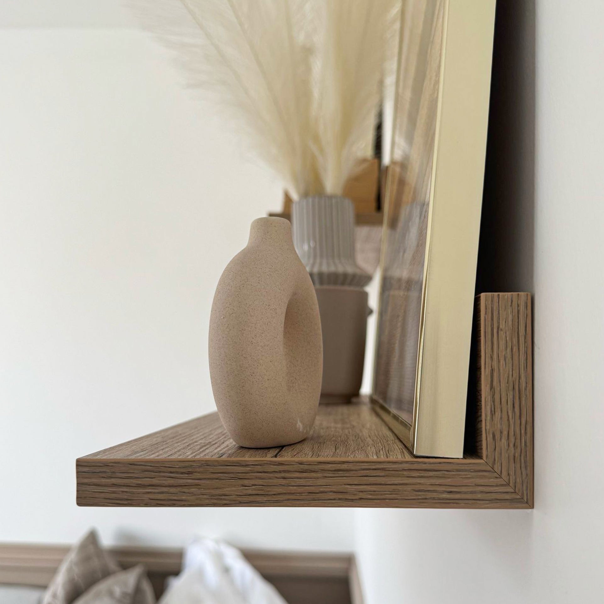 Paire d'étagères Rachele, 80 cm, Chêne - Set image 3