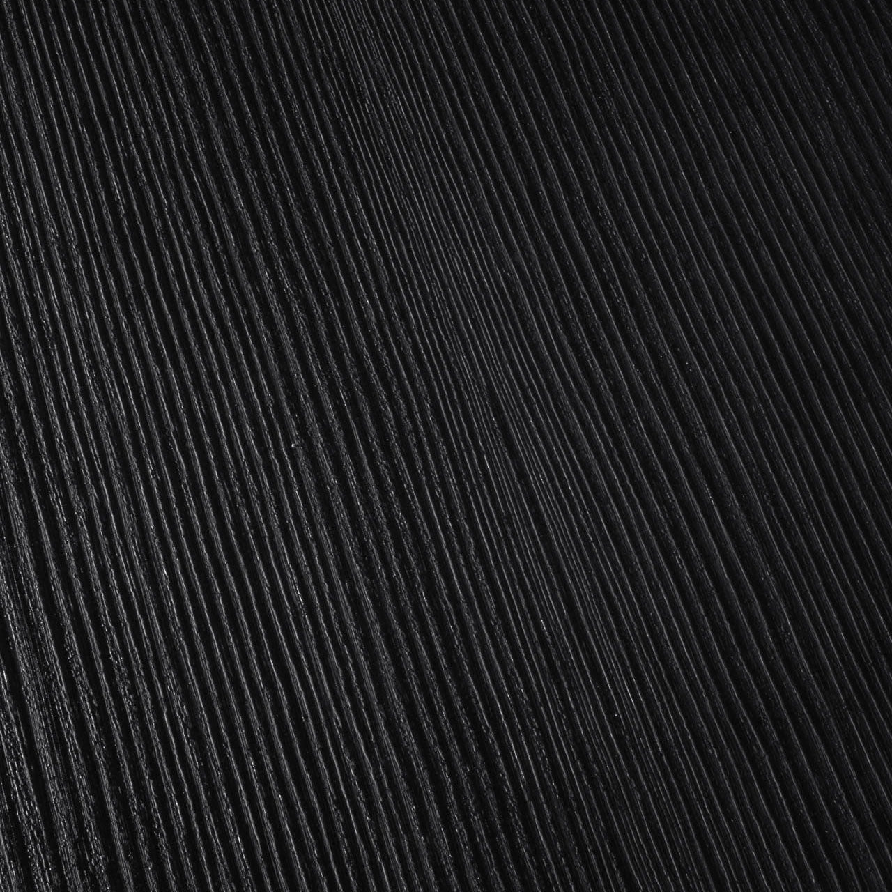Farbmuster Esche, schwarz
