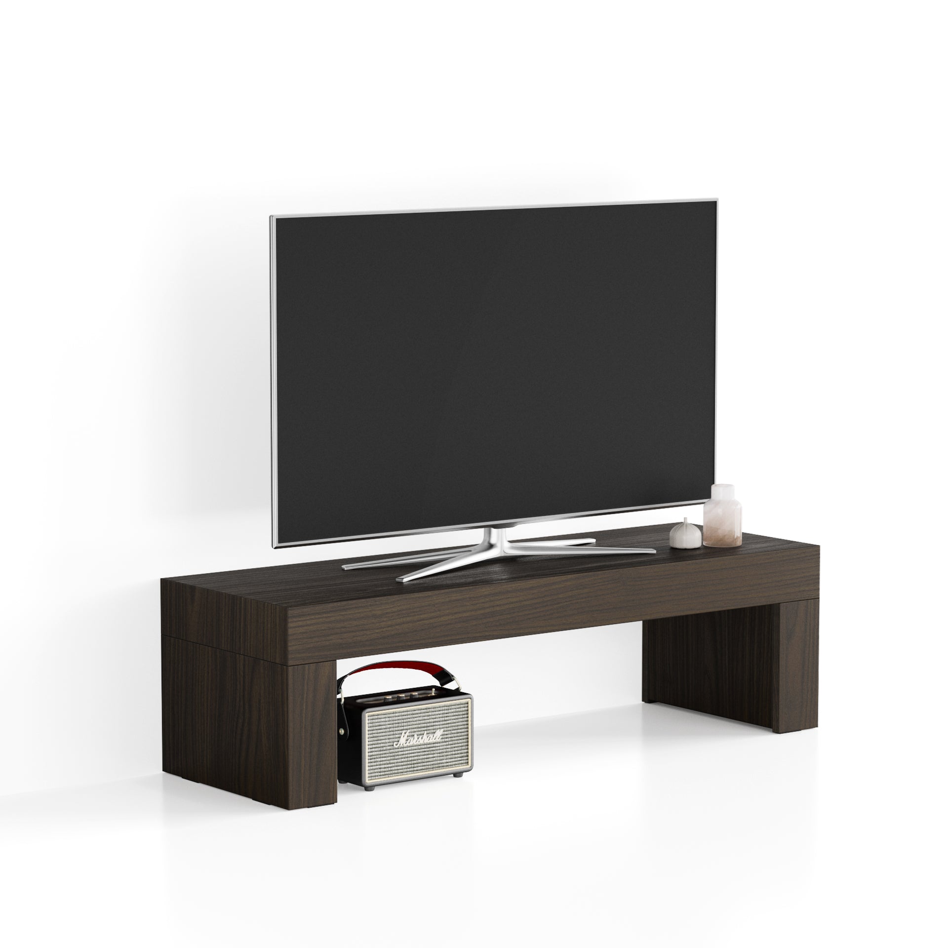 Meuble TV Evolution 120x40, Noyer Américain