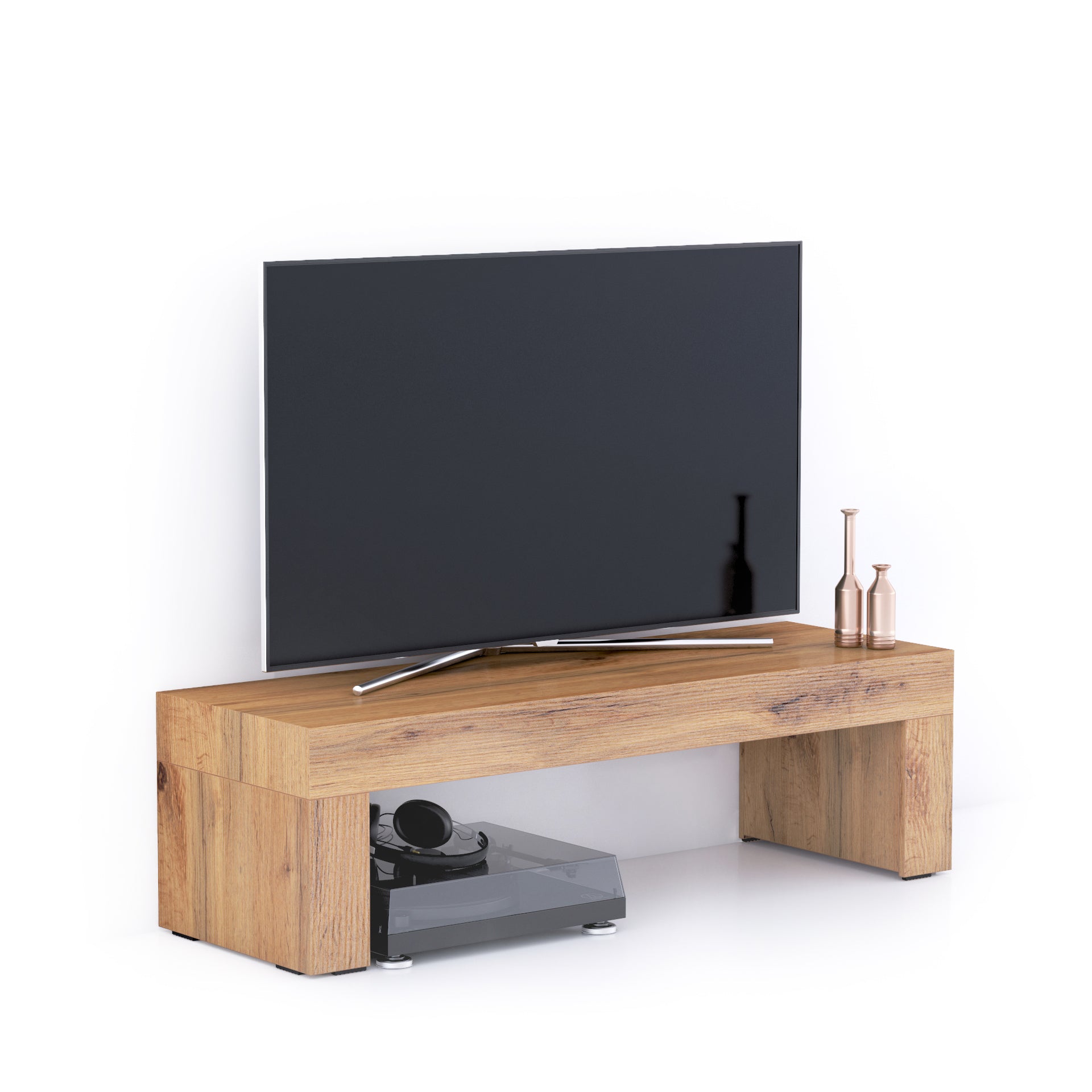 Evolution TV-Schrank 120 x 40, rustikale Eiche