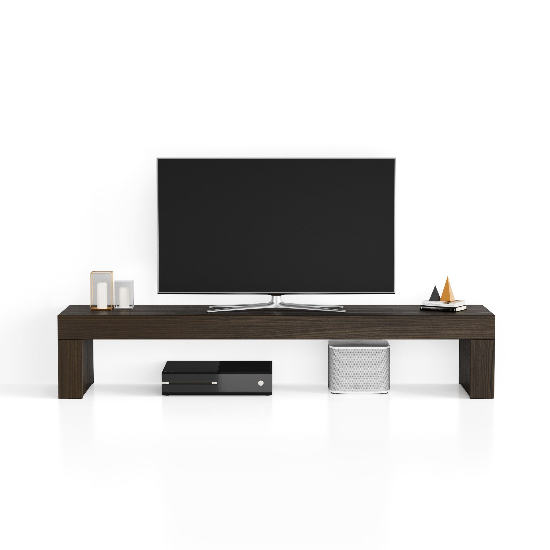 Mueble de TV Evolution 180x40, nogal americano