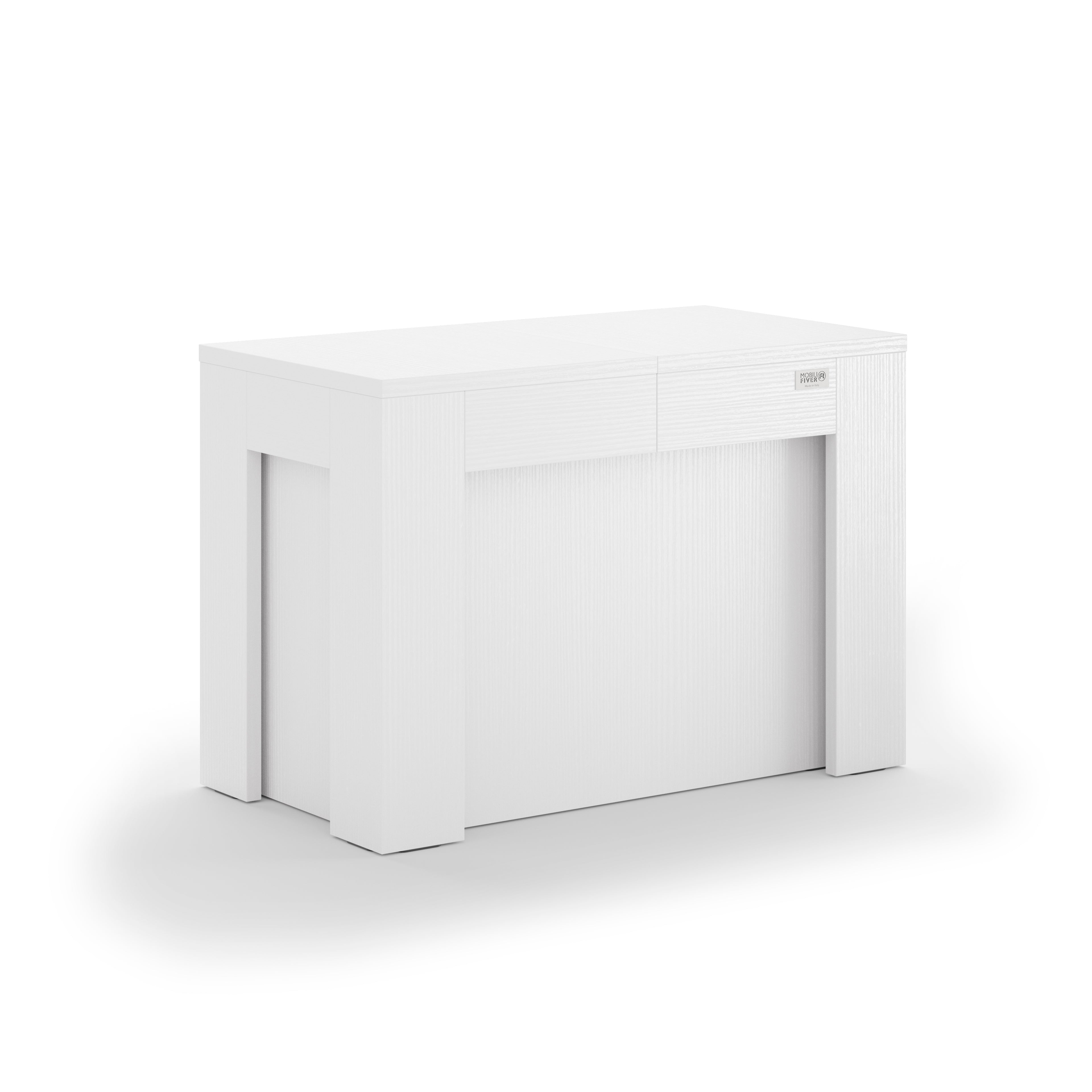 Rachele Extendable Bench 27(115)x14 in, Ashwood White - Detail image 1