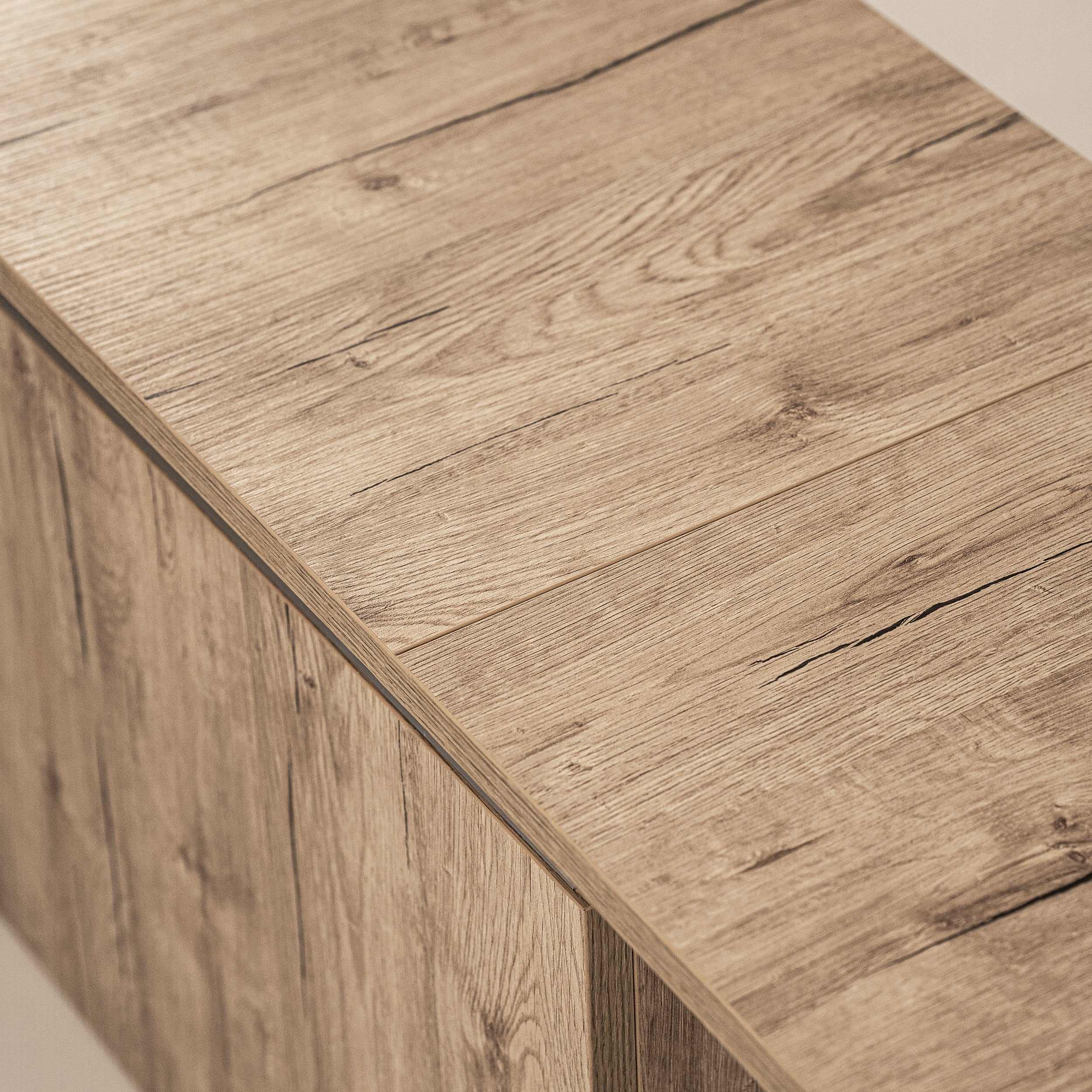 Ausziehbare Bank X 67,5(292)x35,6 cm, Eiche - Detail image 10