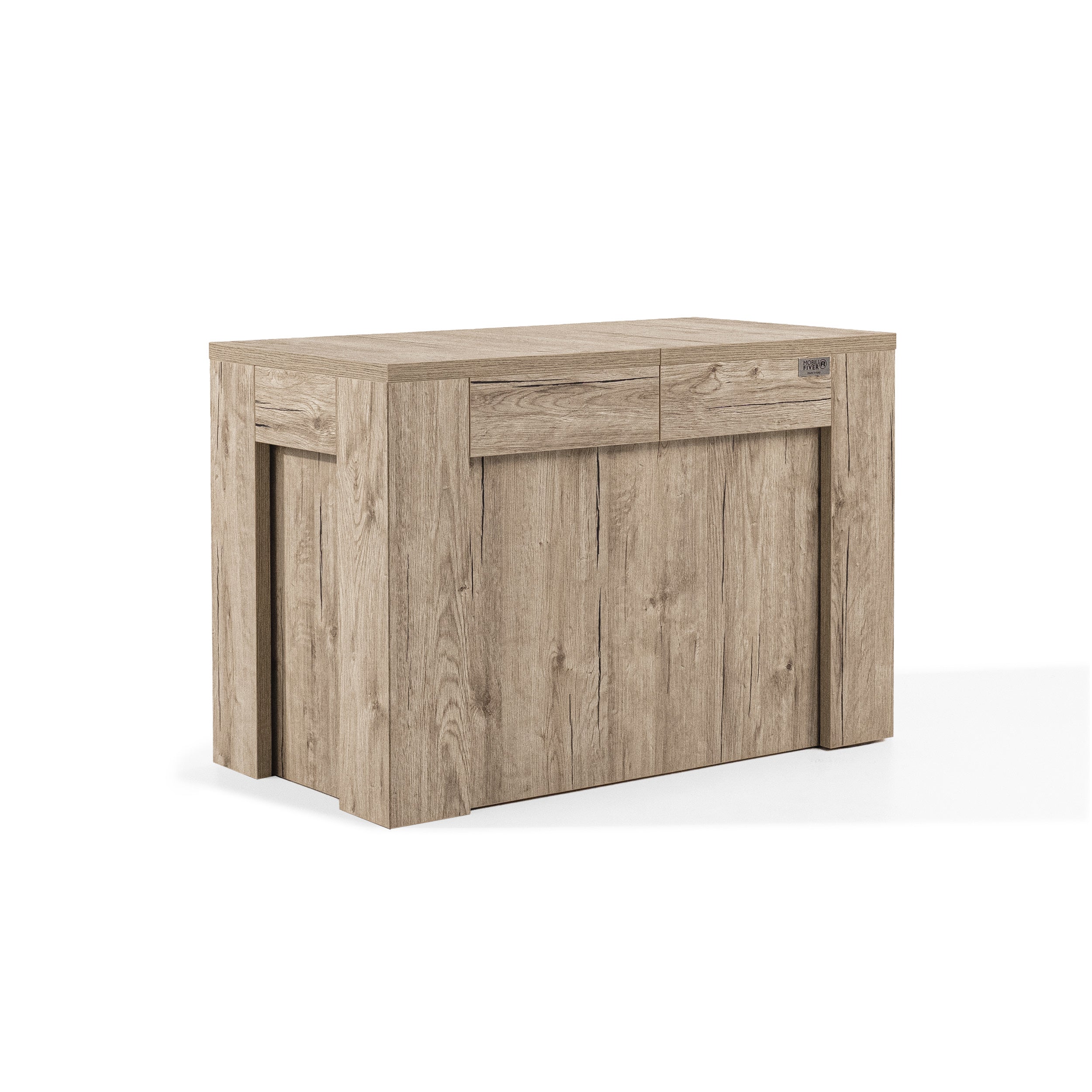 Ausziehbare Bank X 67,5(292)x35,6 cm, Eiche - Detail image 2