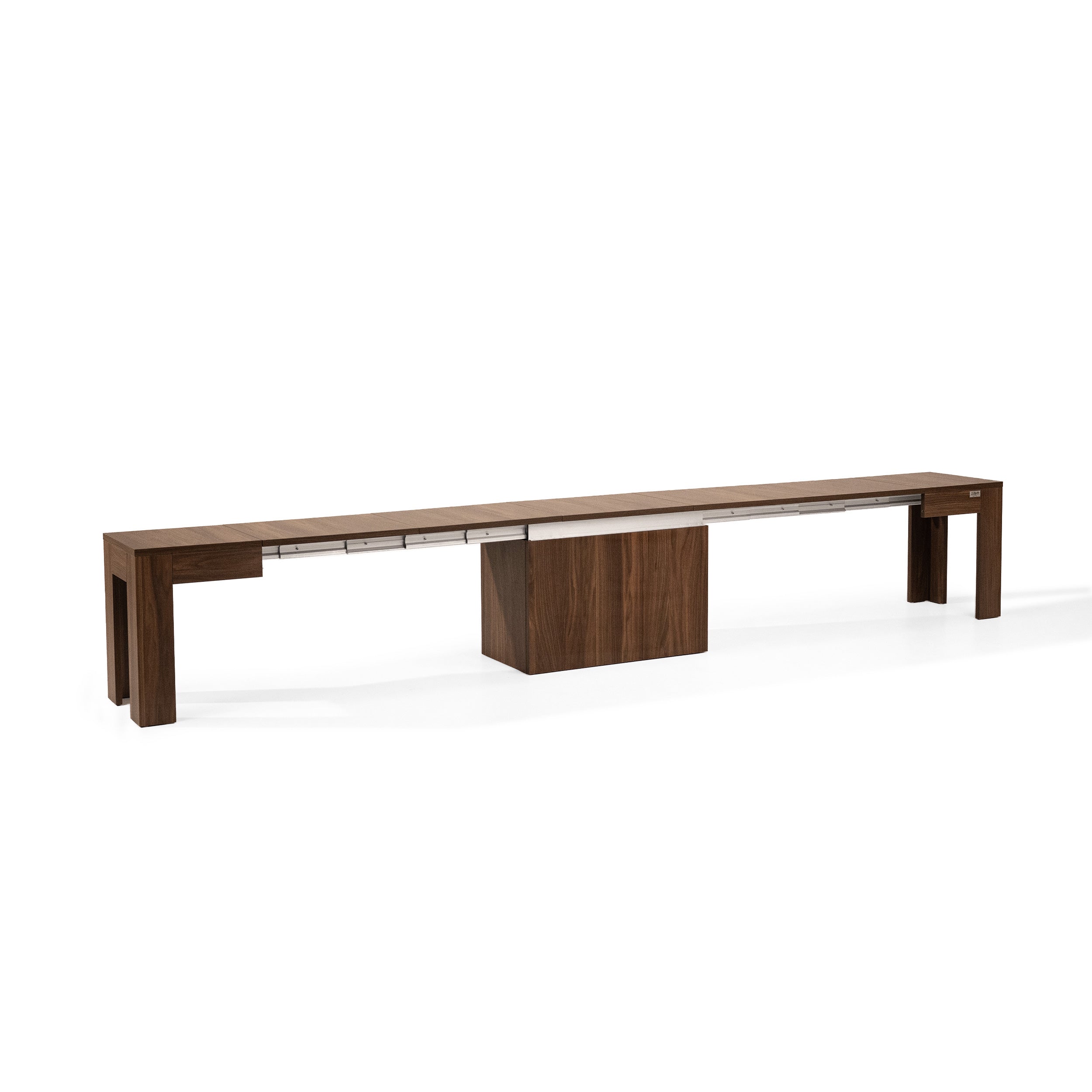 X Extendable Bench 67,5(292)x35,6 cm, Canaletto Walnut