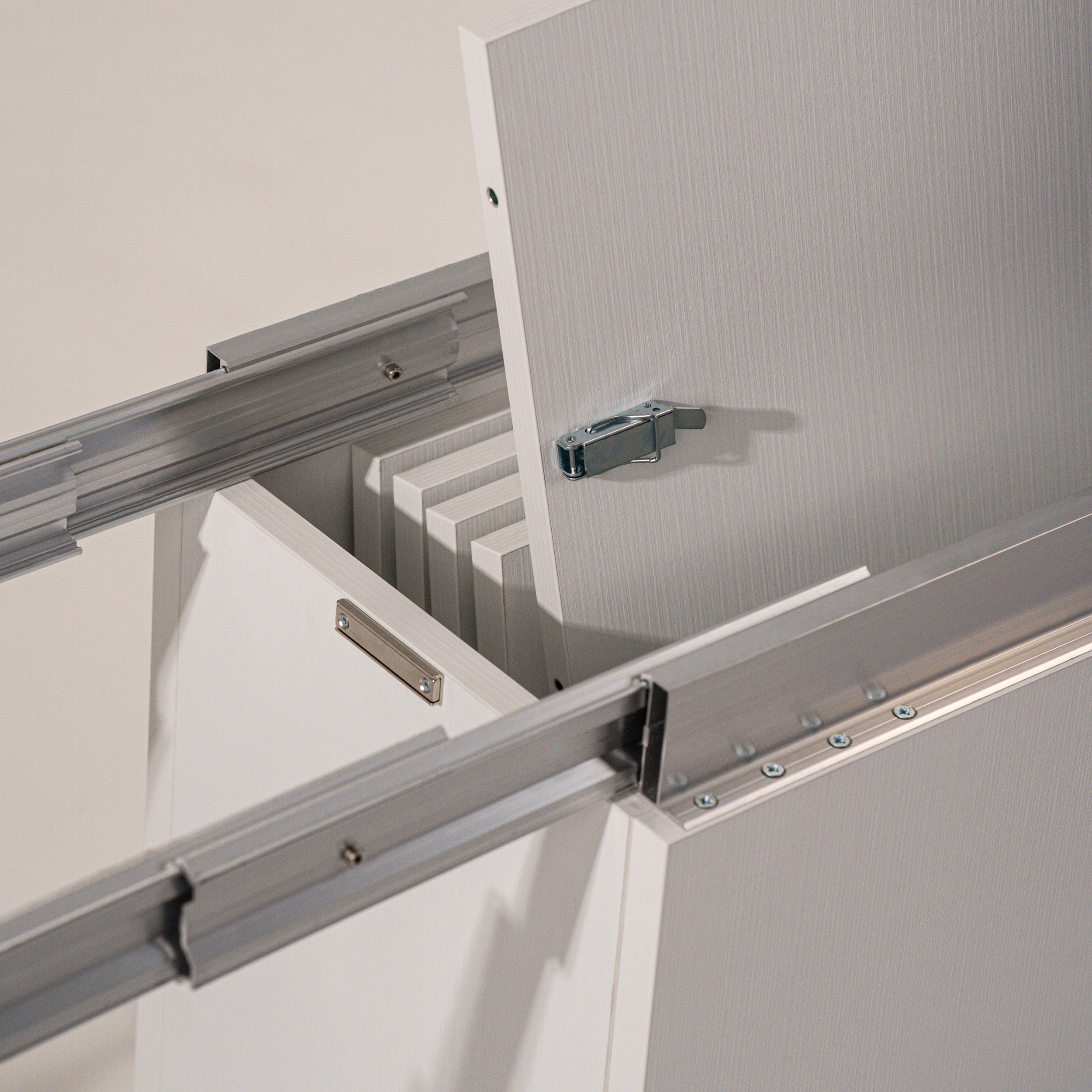 Banc Extensible X 67,5(292)x35,6 cm, Frêne Blanc - Detail image 4