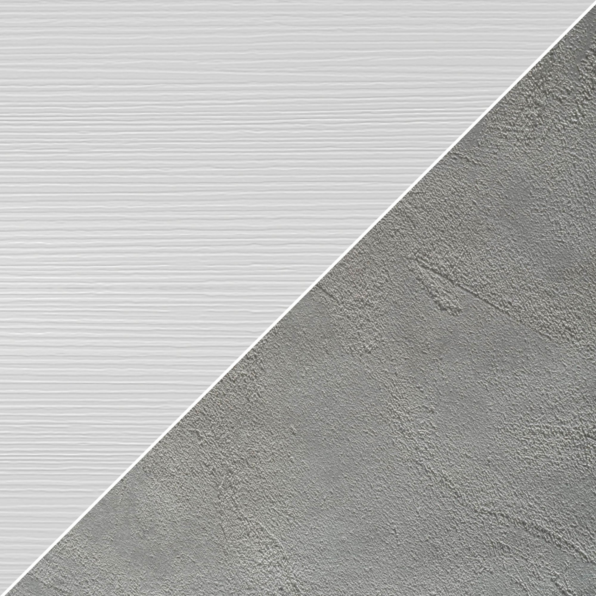 Rachele TV-Schrank, Esche, Weiß und grauer Beton - Finish Image 1
