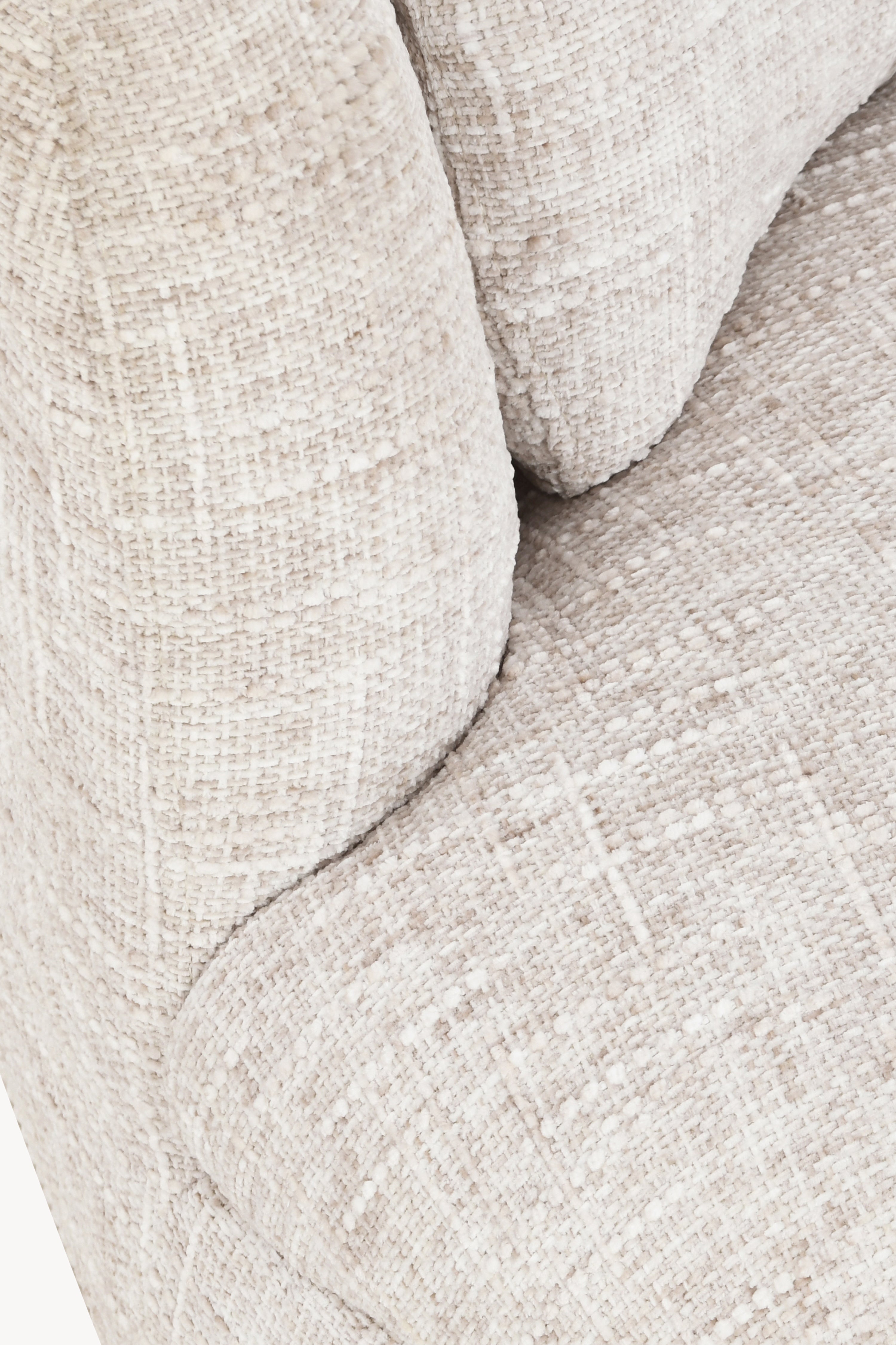 Olivia fabric armchair, Sand - Detail image 2
