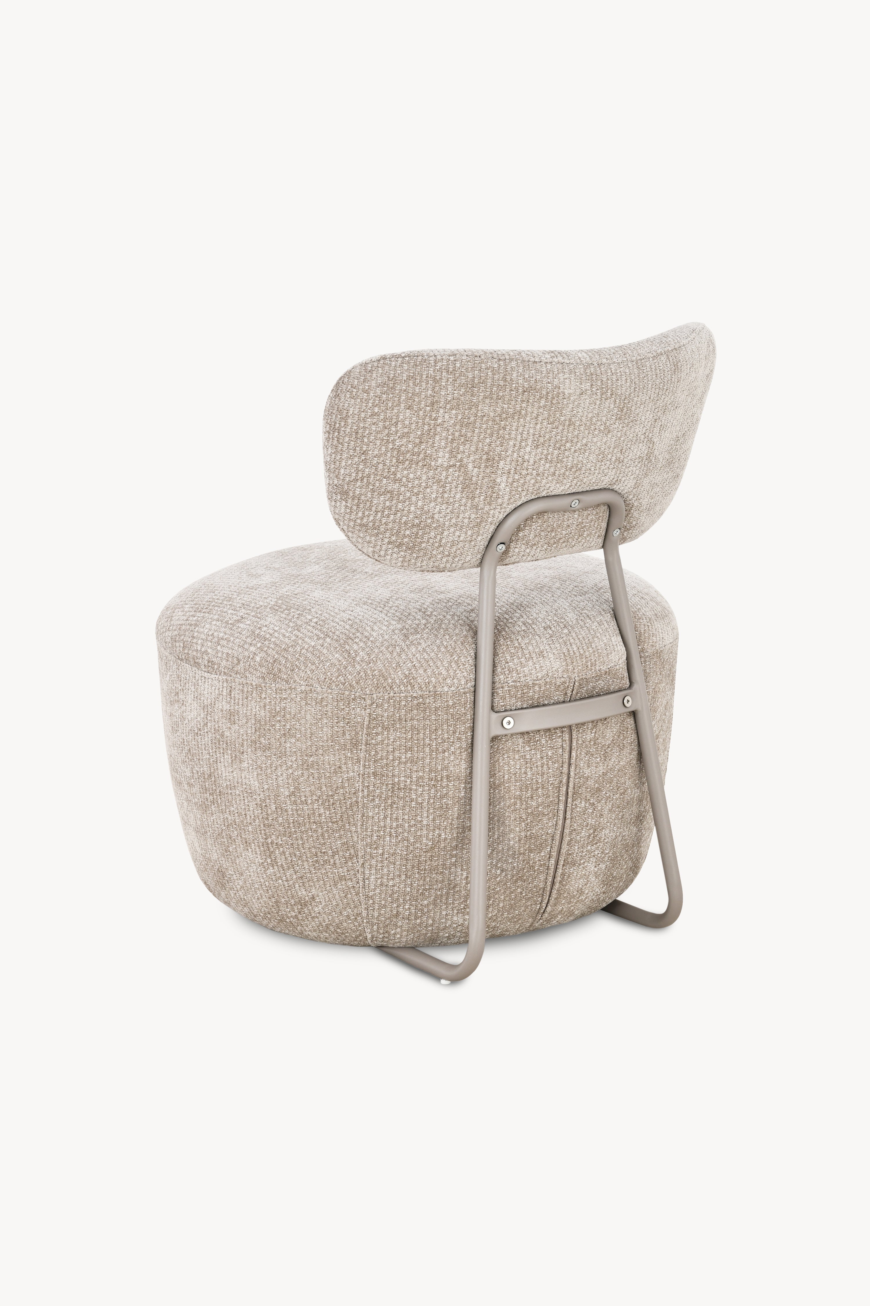 Fauteuil en tissu Rossella, Sable - Image de détail 1
