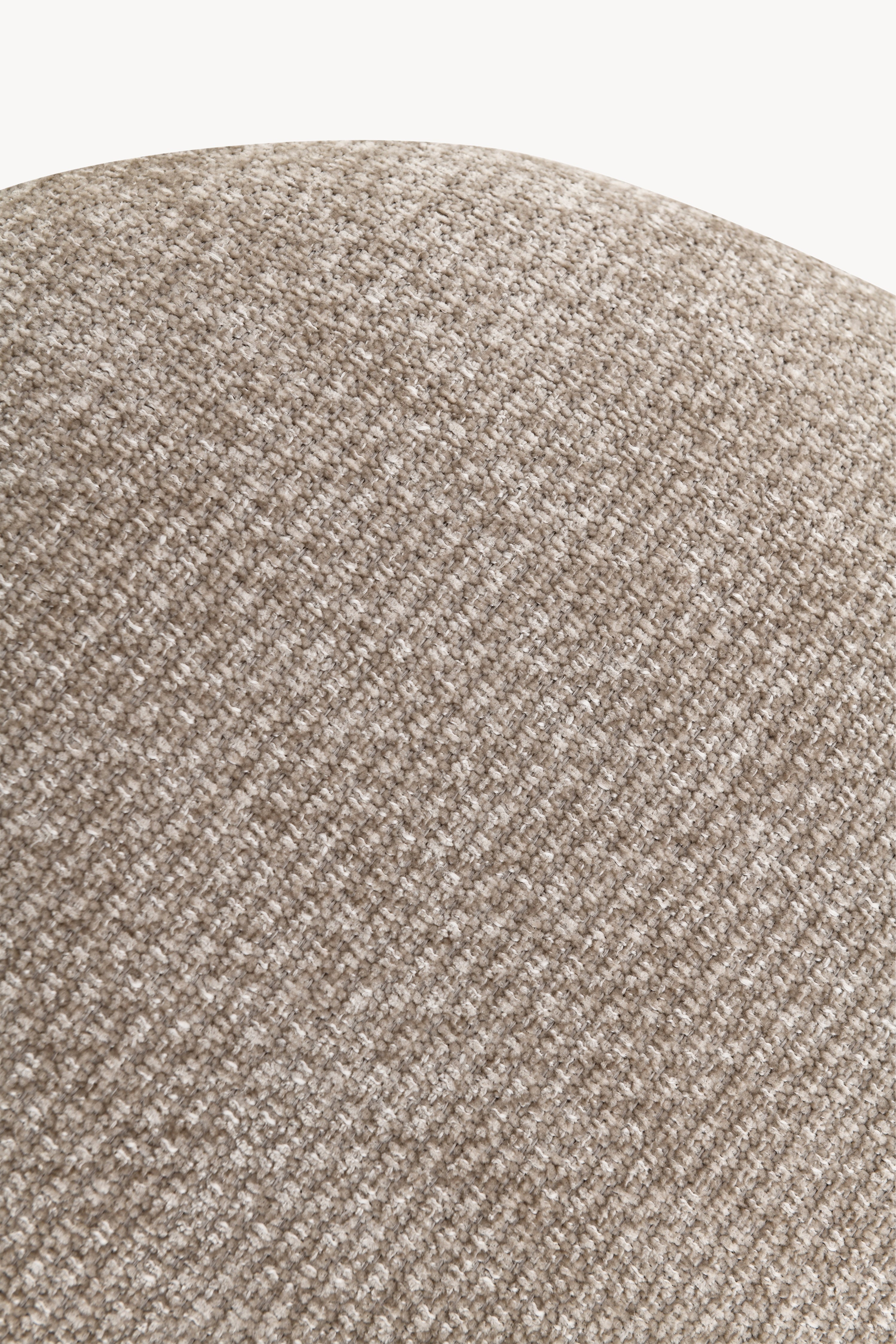 Fauteuil en tissu Rossella, Sable
