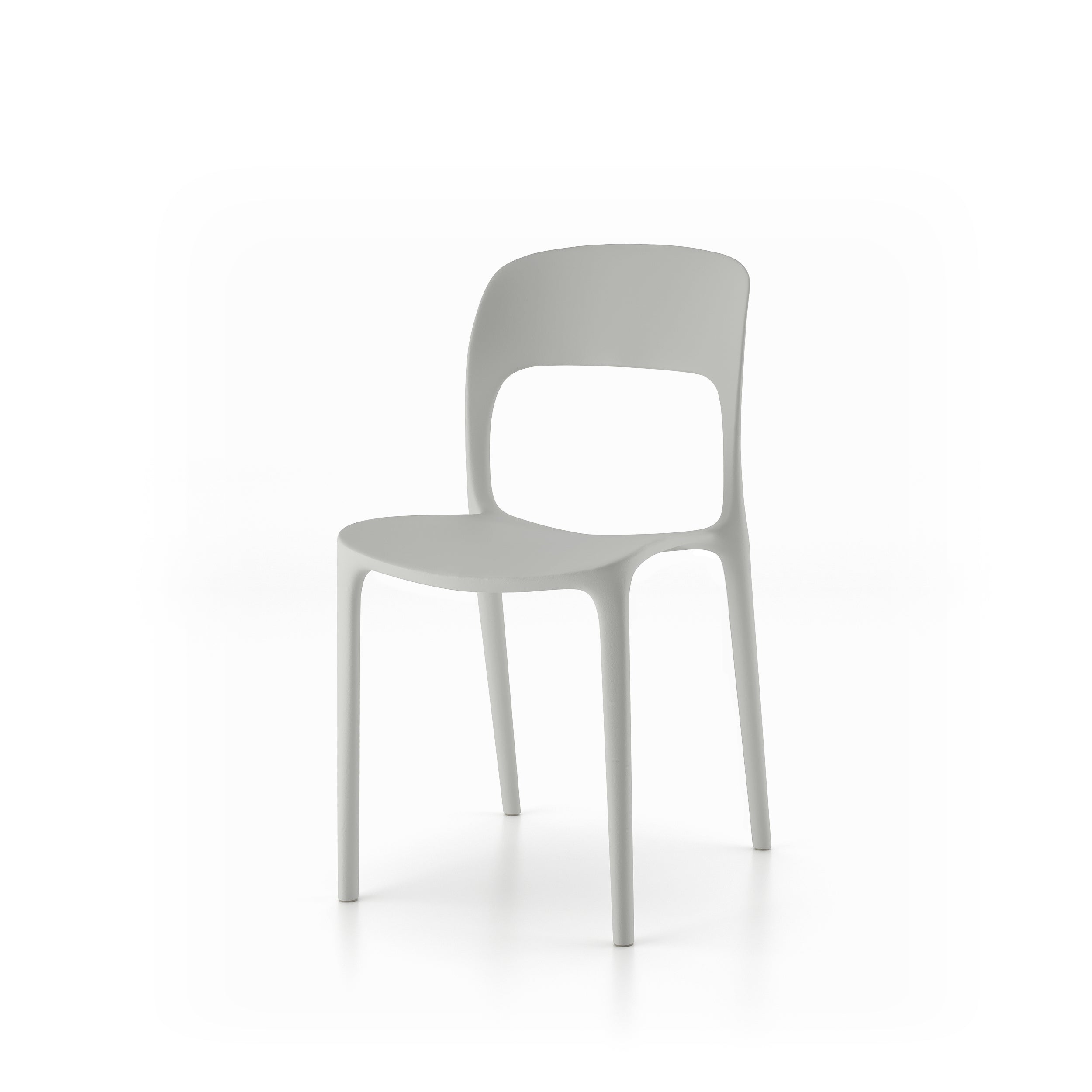 Sedie Amanda, Set da 4, Grigio