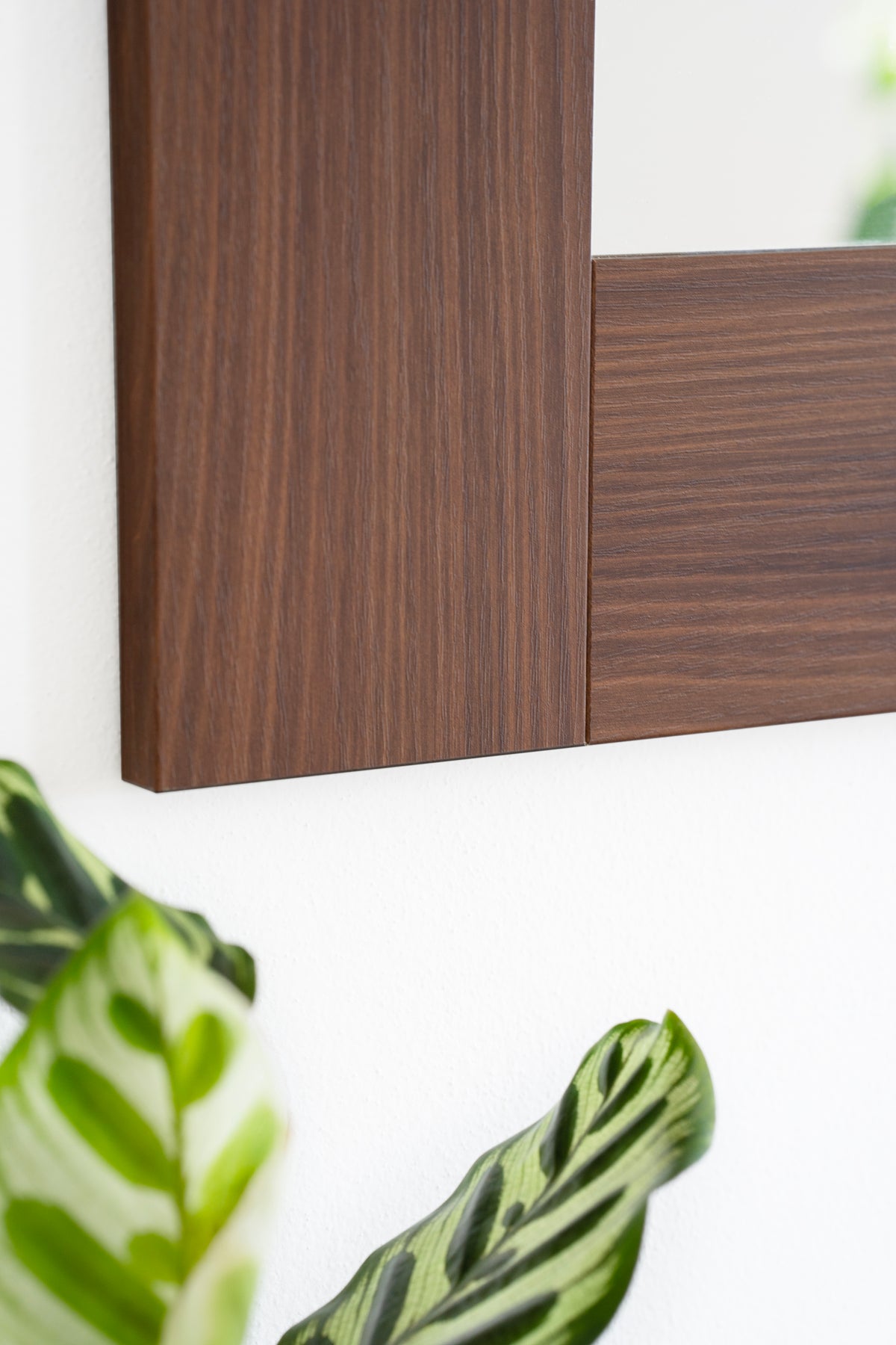 Evolution Rectangular Mirror, 120 x 70 cm, Canaletto Walnut - Detail image 4