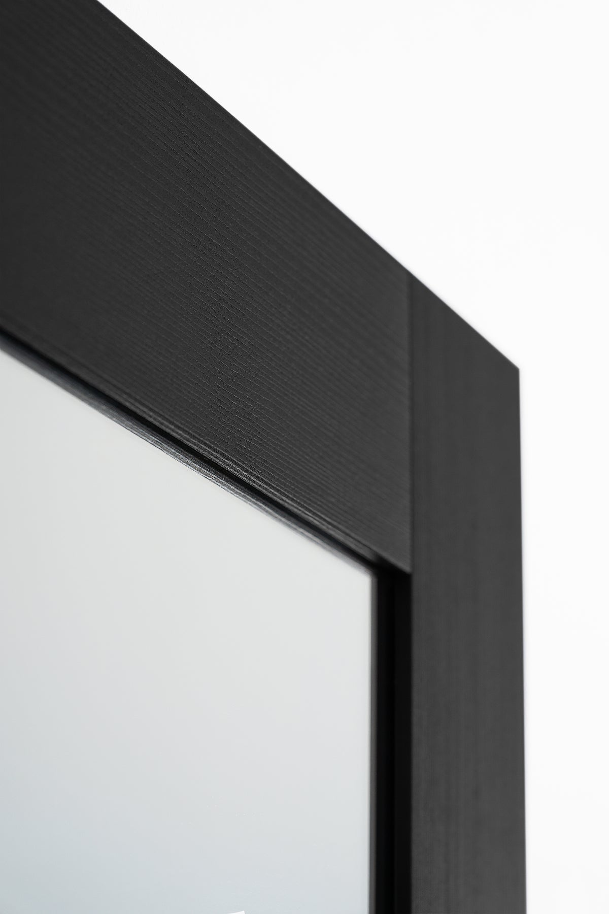 Evolution Rectangular Mirror, 70 x 70 cm, Black Ash