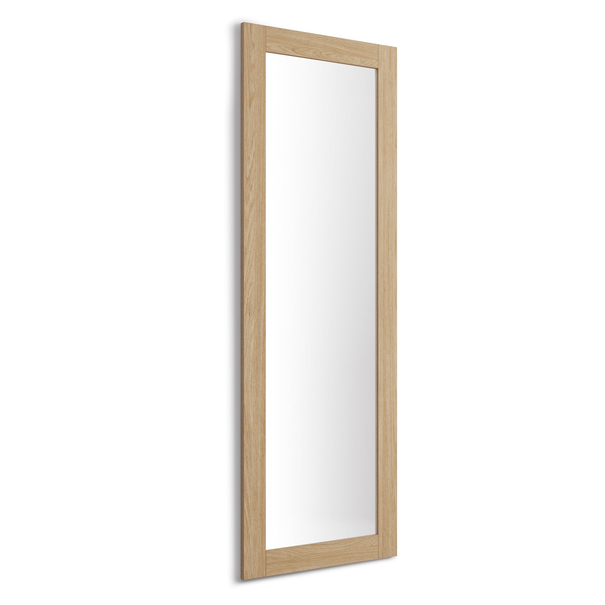 Specchiera rettangolare Rachele 170x60 cm, Rovere Naturale