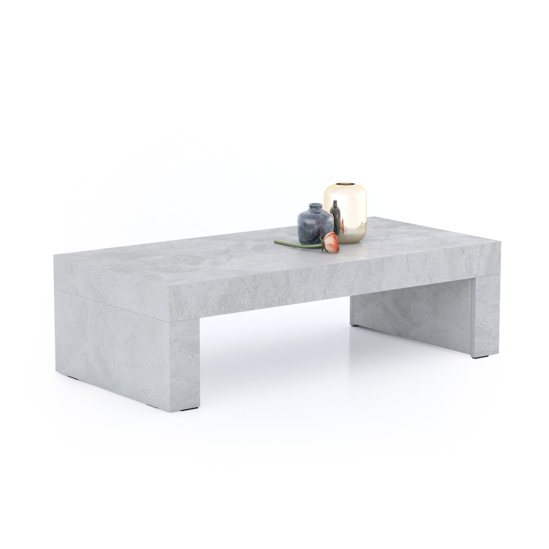 Tavolino Evolution 120x60, Grigio Cemento - Immagine principale