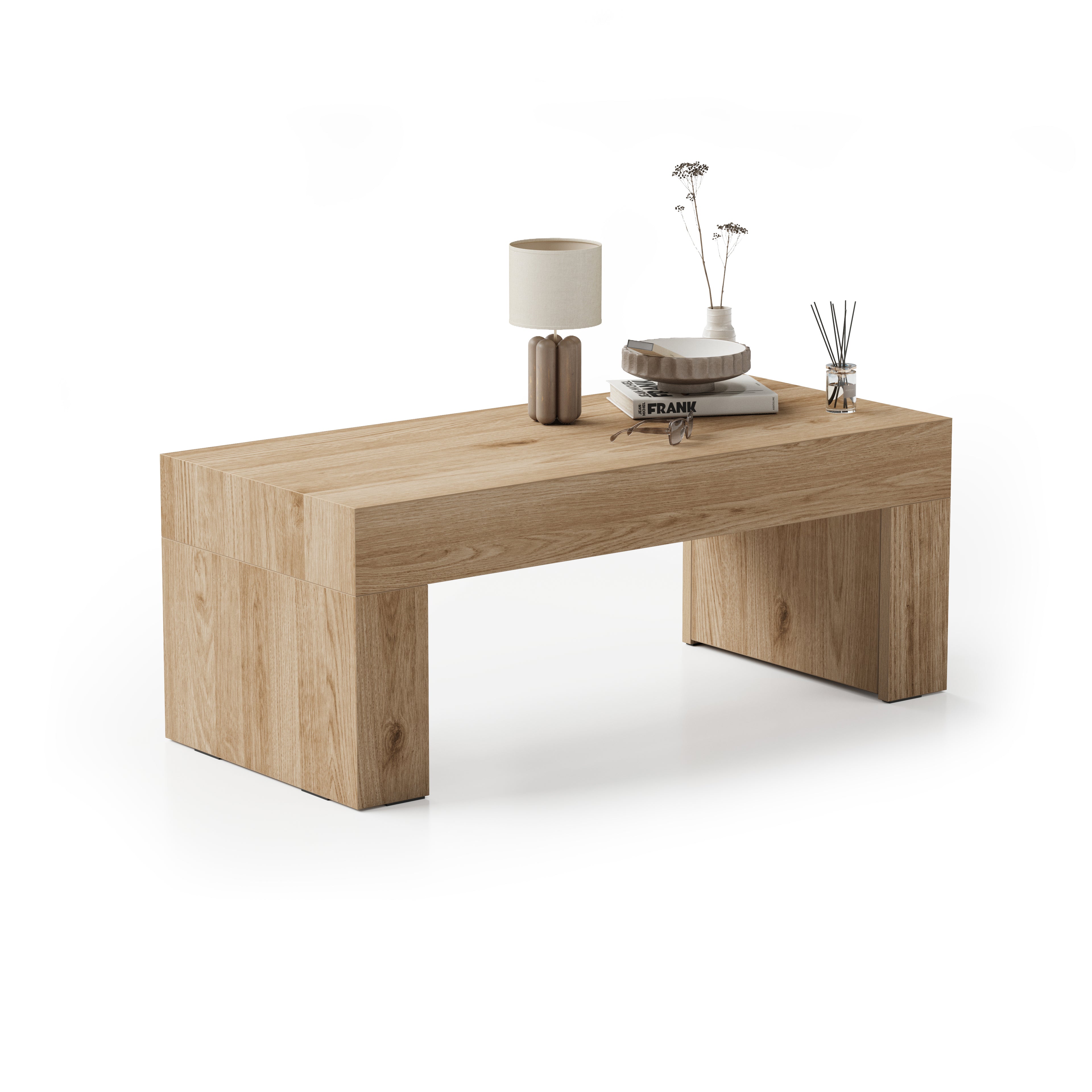 Tavolino Evolution 90x40, Rovere Naturale