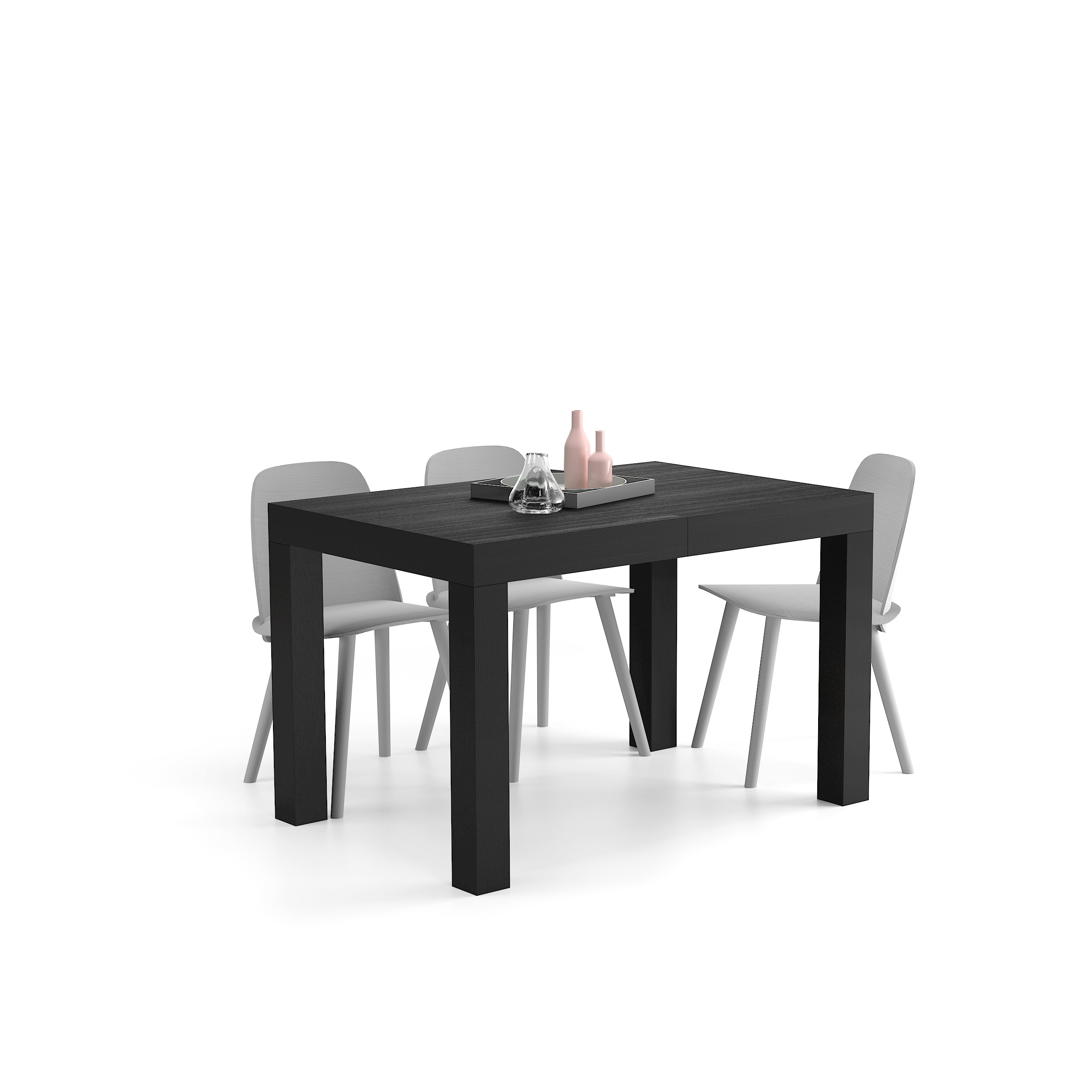 Mesa Extensível First, 120(200)x80 cm, Freixo Preto - Detail image 4