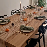 First Extendable Table, 120(200)x80 cm, Rustic Oak