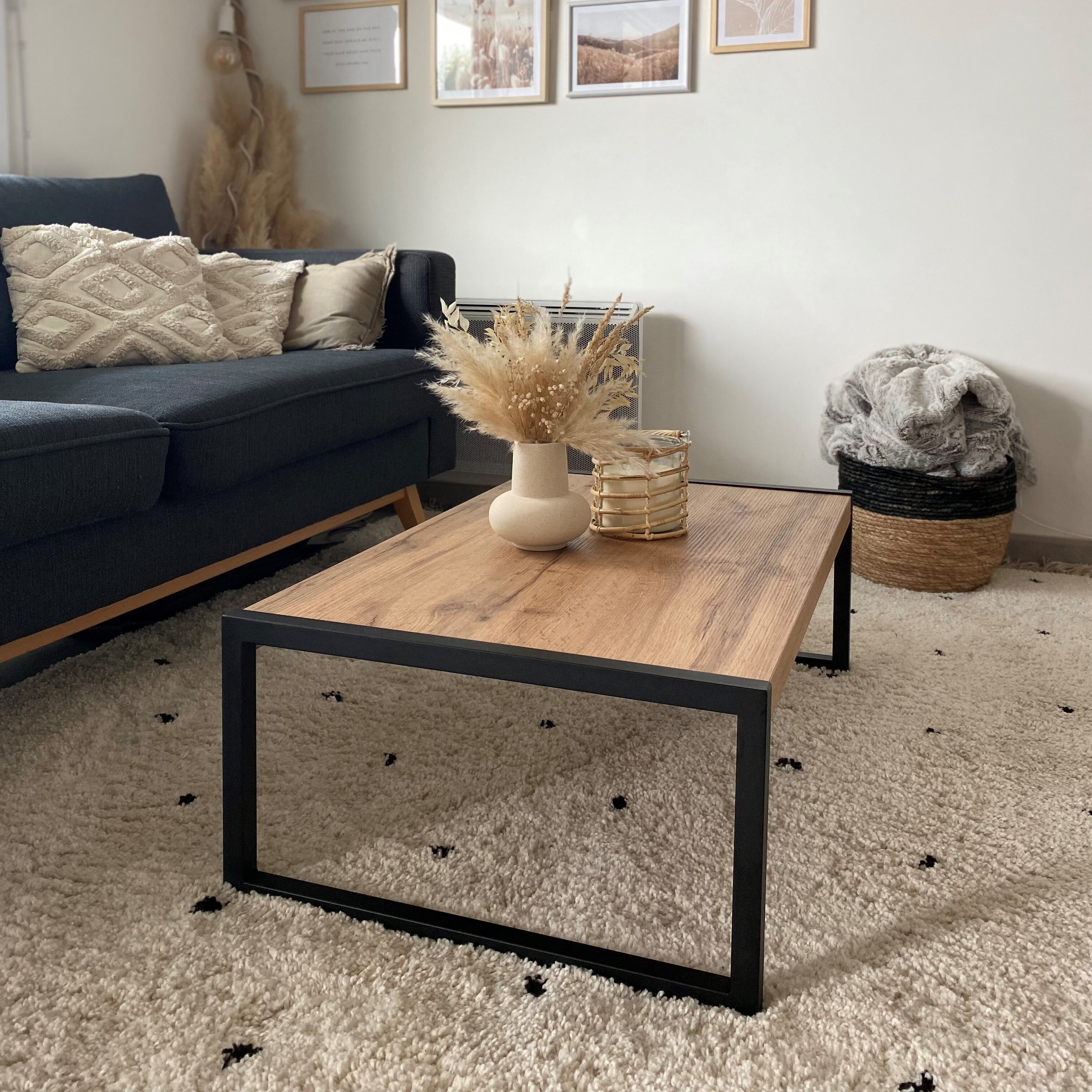 Table basse, Luxury, Bois Rustique - Set image 3