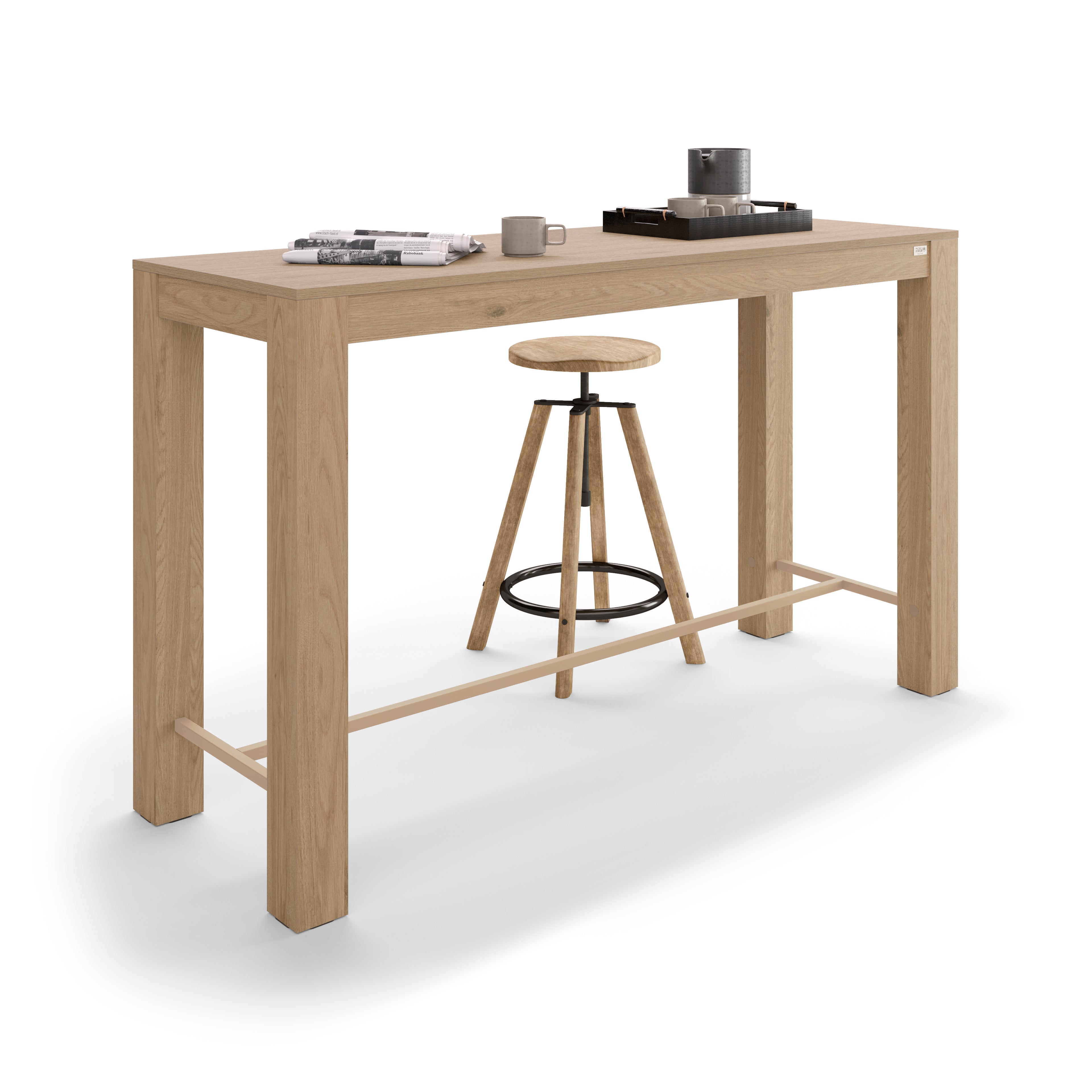 Hochtisch Rachele 170x60 cm, Wildeiche