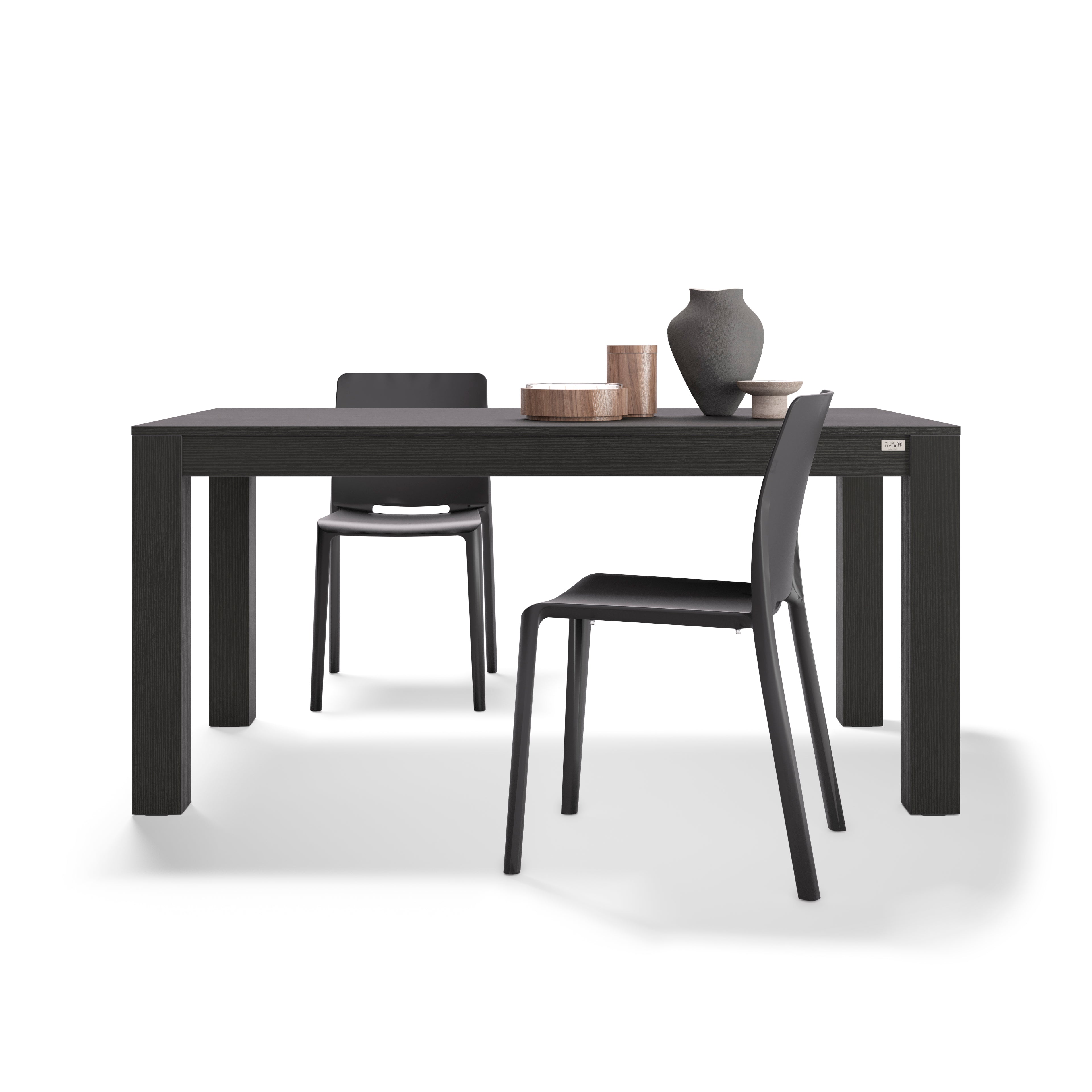 Esstisch Rachele 160x90 cm, Esche Zwart