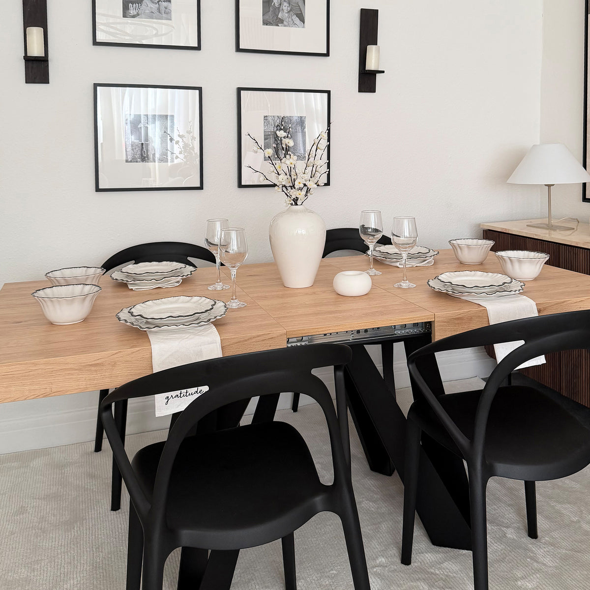 Sillas Olivia, set de 4, negro - Imagen del conjunto 3