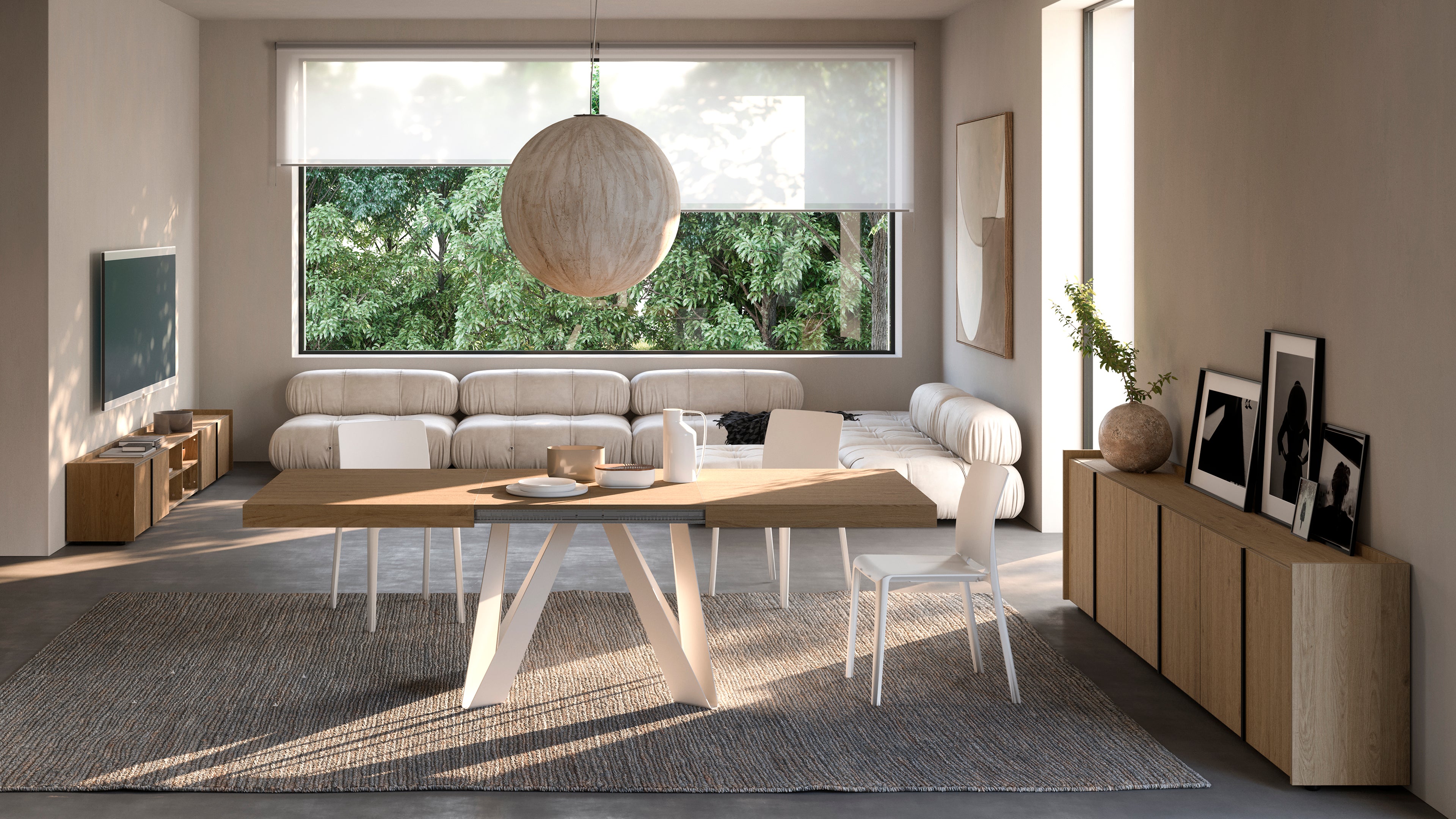 サイドテーブル・ナイトテーブル・ローテーブル OAK IRON-LEG LOW TABLE OAK IRON-LEG LOW TABLE