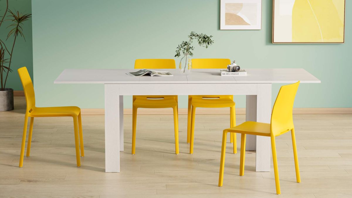 Emma Chairs, Set of 4, Mustard Yellow set image 1