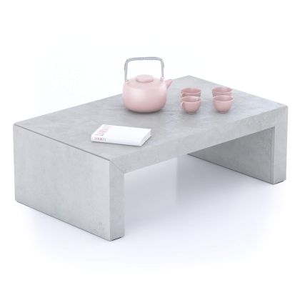 Angelica Coffee Table, Concrete Effect, Grey main image
