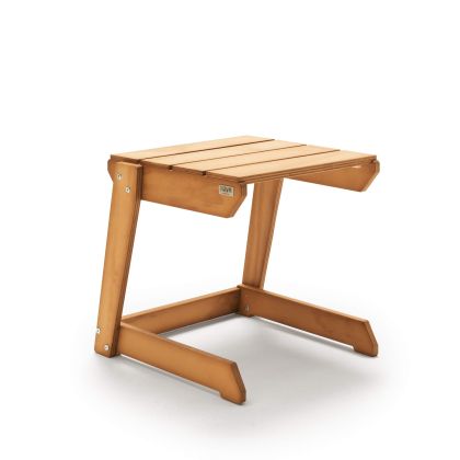Table basse d'extérieur en bois, Elena, Couleur Teck image principale