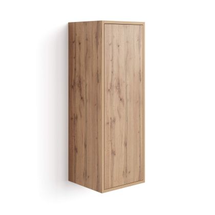 Unidad de pared Iacopo 104 con puerta abatible, color madera rústica imagen principal