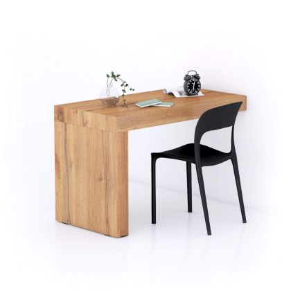 Mesa escritorio Evolution 120x60, Carvalho Rústico com uma perna imagem principal