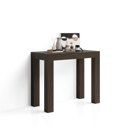 Table console extensible First, Noyer Américain