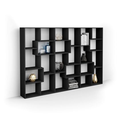Iacopo M Bookcase (160.8 x 236.4 cm), Ashwood Black main image