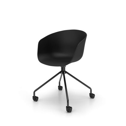 Clara office swivel chair, Black