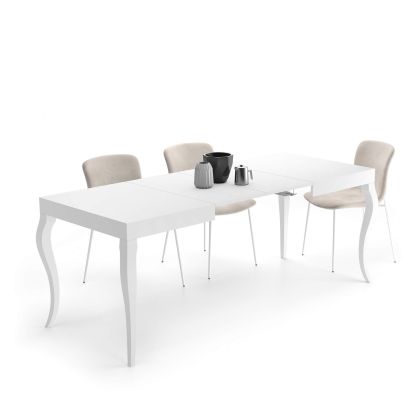 Table Extensible Classico, Blanc Mat