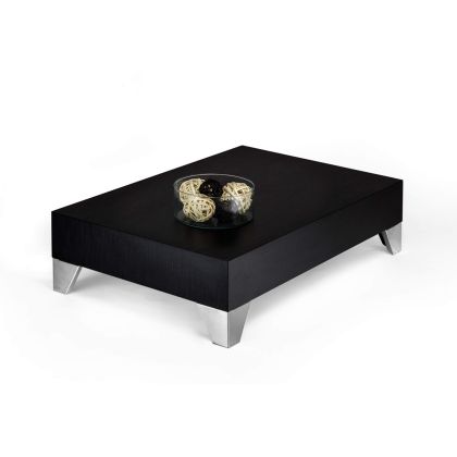 Tavolino per divano, Evolution 90, Nero Frassino