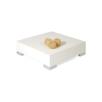 Tavolino basso, iCube 60, Bianco Frassino immagine principale