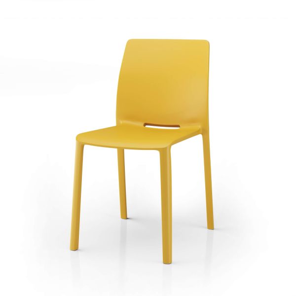 Emma Chairs, Set of 4, Mustard Yellow detail image 1