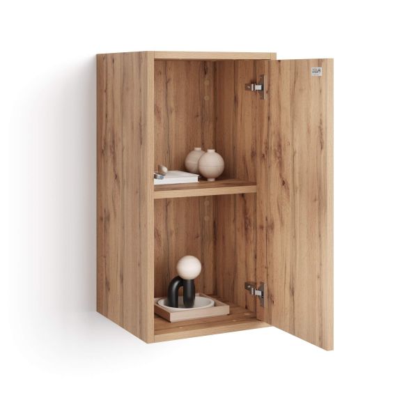 Iacopo Wall Unit 70 with Vertical Door, Rustic Oak detail image 1