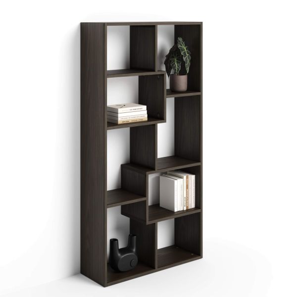 Iacopo XS Bookcase (160.8 x 80 cm), Dark Walnut detail image 1